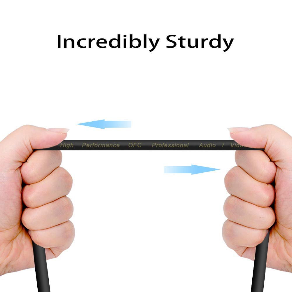 NUOSIYA XLR Kabel 2m 10 Farben XLR Mikrofon Splitterkabel Adapter, 3-Pin XLR Stecker auf Buchse Mikr