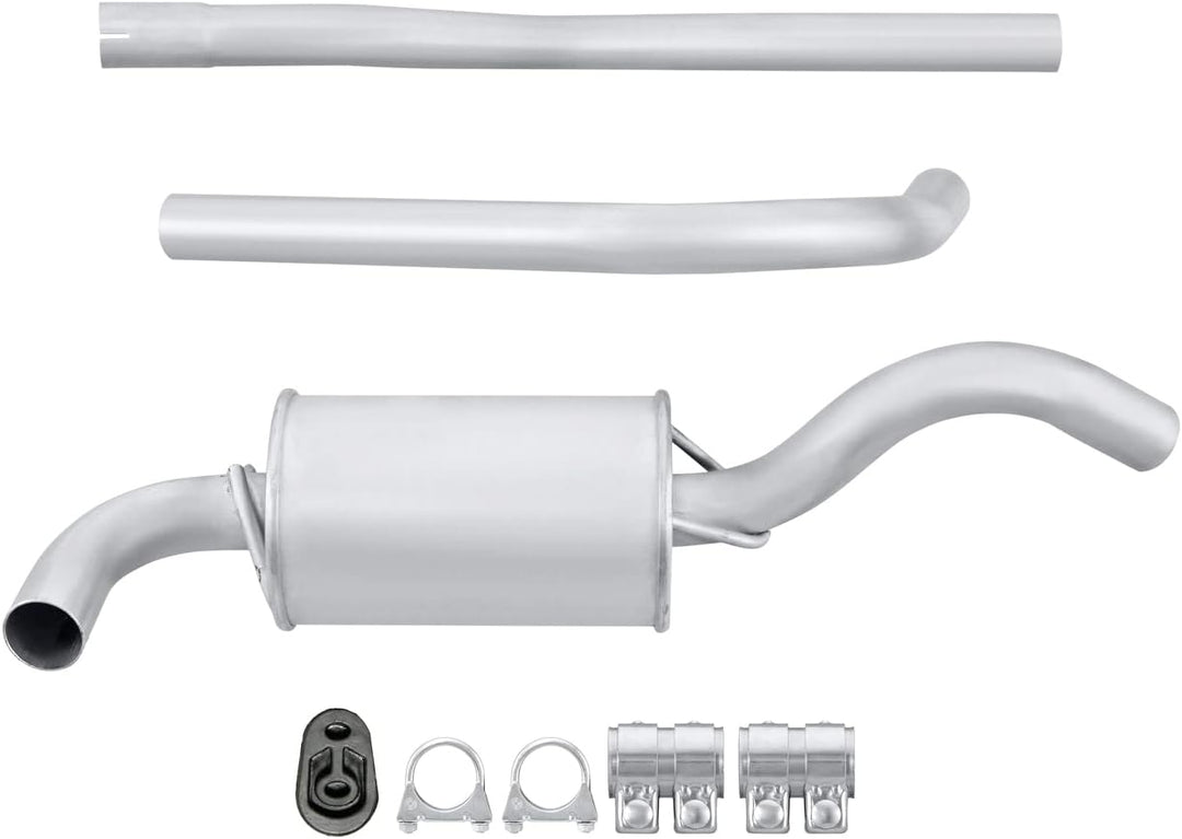 HELLA 8LB 366 020-941 Vorschalldämpfer - Easy2Fit Kit - vorne - dreiteilig - Set mit Anbauteilen