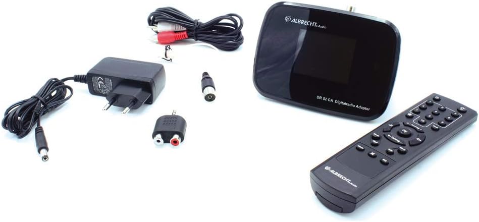 Albrecht DR52CA, 27254, Adapter zum Aufrüsten von HiFi-Anlagen und UKW-Radios zum digitalen DAB+ Emp