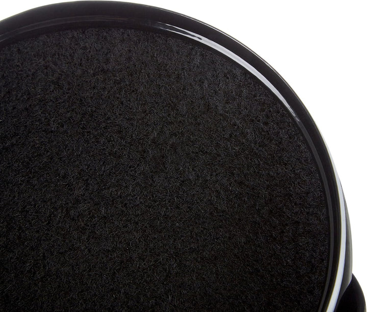 Premier Housewares 0510019 Komposteimer mit Tragegriff Ø14 x H22 cm, Schwarz, Schwarz