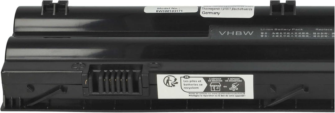 vhbw Akku Ersatz für HP 646657-241, 646657-251, 646755-001, 646757-001, HSTNN-DB3B, HSTNN-LB3B für N