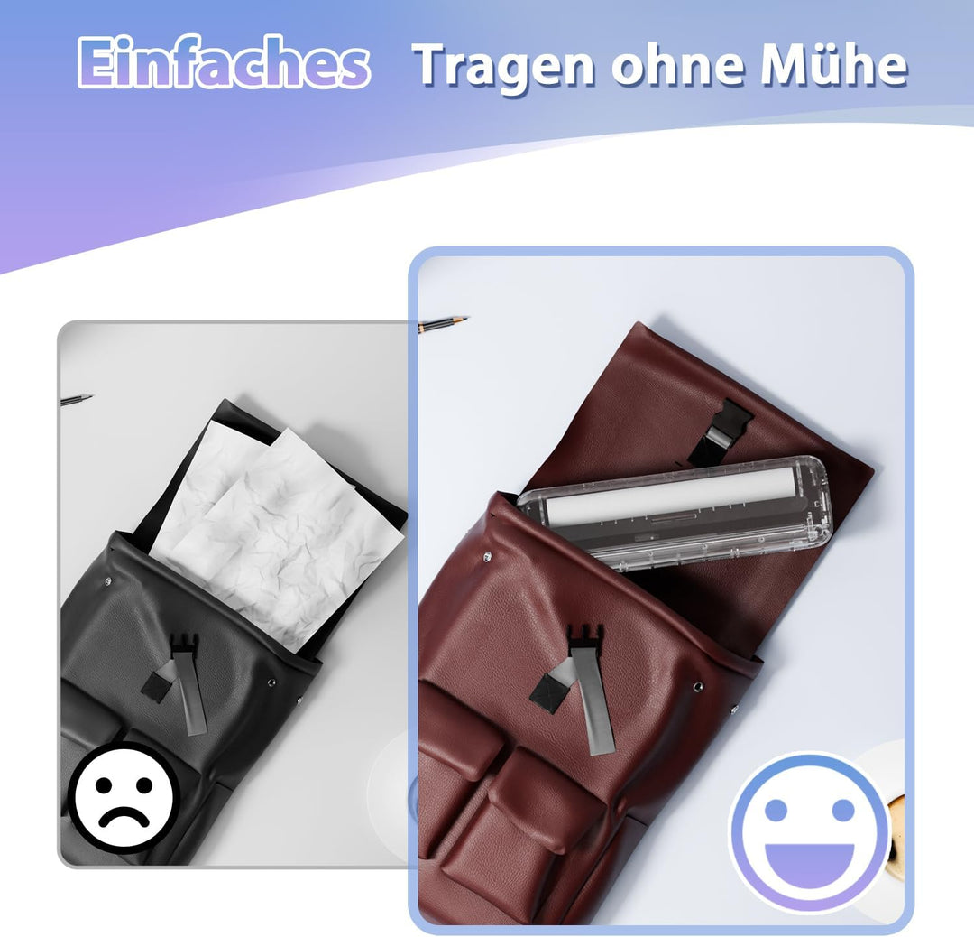 ASprink Mobiler Drucker Bluetooth, Thermodrucker A4 M832 Tragbarer Drucker Nur Thermopapier, 300DPI