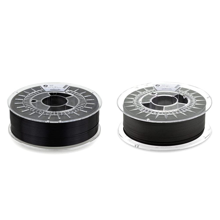 extrudr® PETG ø1.75mm (1.1kg) 'SCHWARZ' - 3D Drucker Filament & XPETG MATT ø1.75mm (1kg) 'SCHWARZ' -