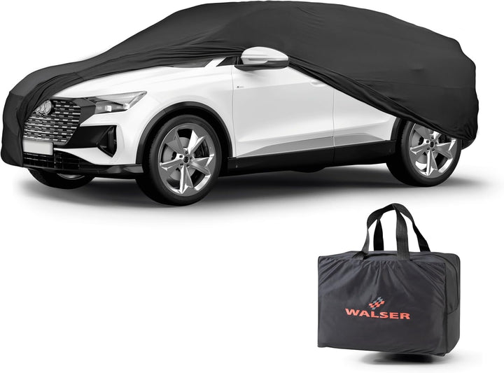 Walser Abdeckung Auto Indoor Stretch Basic, Autoabdeckung Winter, staubdichte Autogarage Abdeckung,