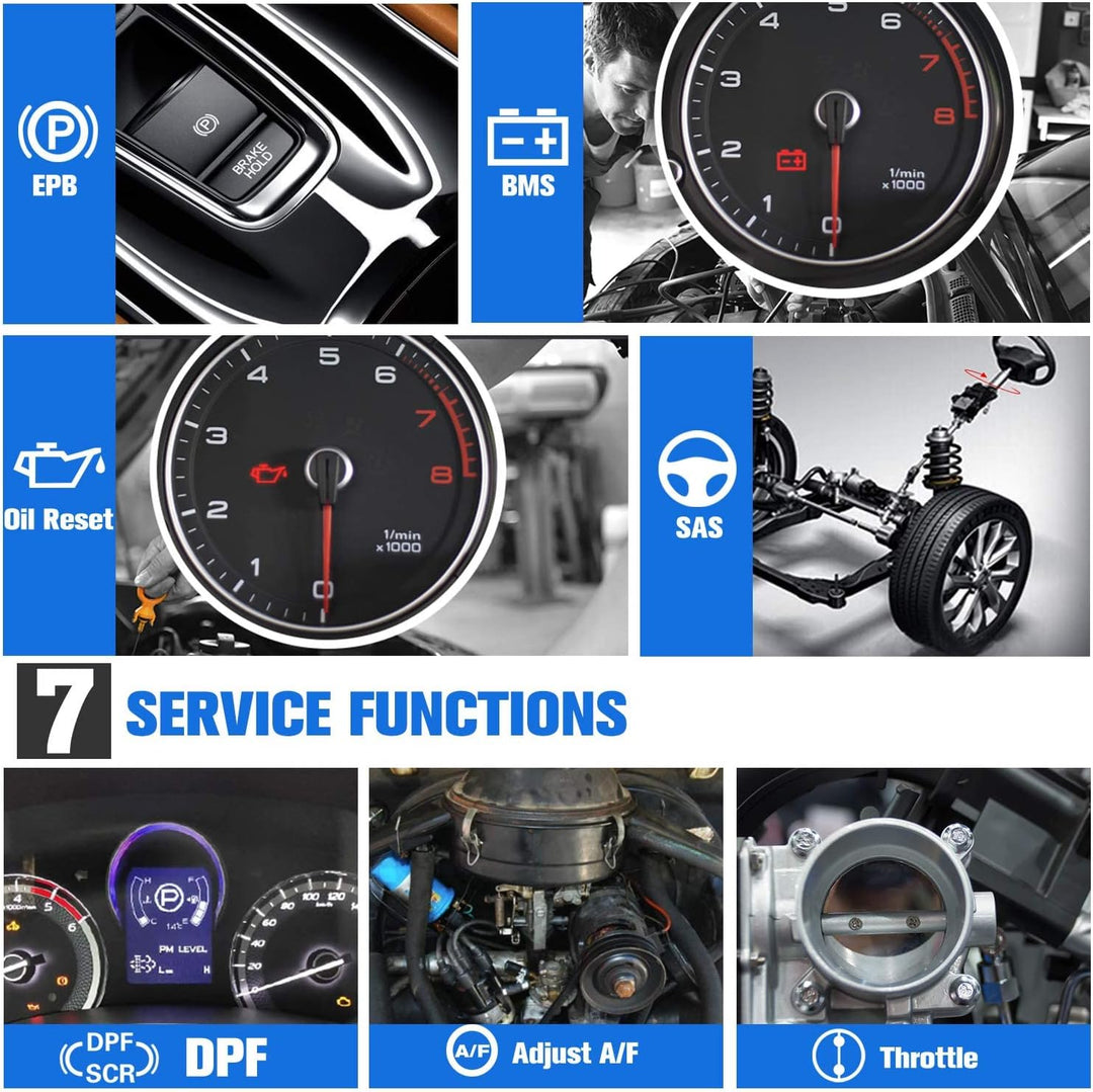 Autel MaxiDiag MD806 Pro Auto DiagnosegerĂ€t, 2024 Neuestes Alle System Diagnose und Ălreset, EPB, SA