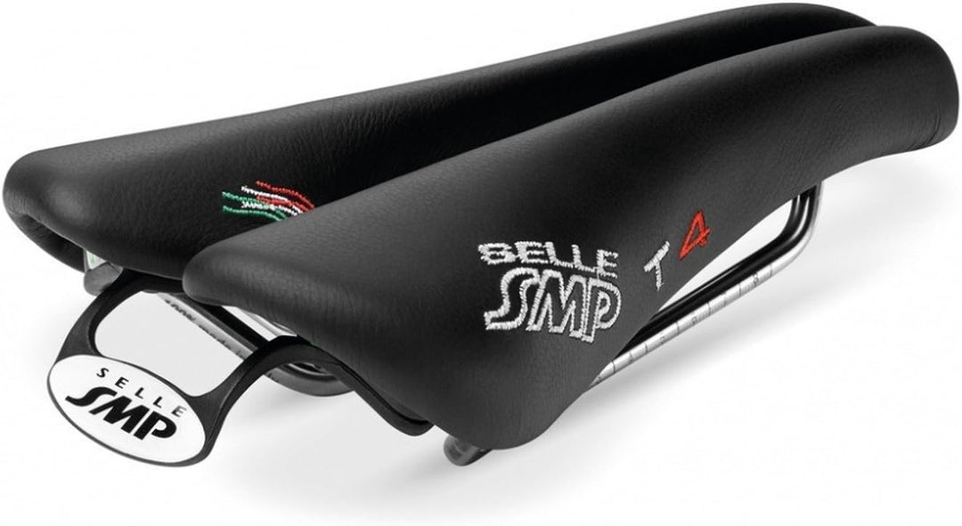 MTB Fahrrad Sattel SMP Triathlon T4 Schwarz, Schwarz