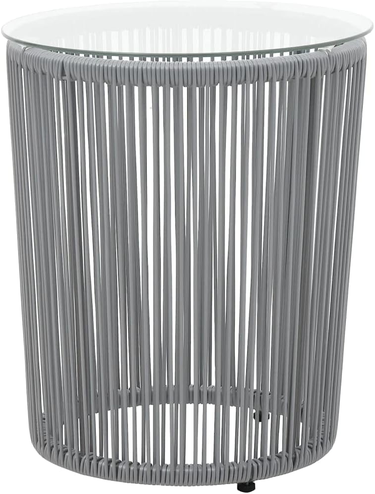 vidaXL Bistroset 3-TLG. mit Kissen Balkonset Gartenmöbel Sitzgruppe Balkonmöbel Garnitur Gartenset B