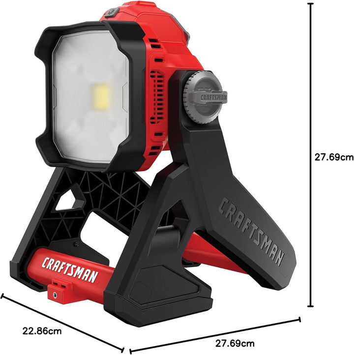 CRAFTSMAN V20* LED-Arbeitsleuchte, kleiner Bereich, nur Werkzeug (CMCL030B) Flächenlicht (nur Werkze