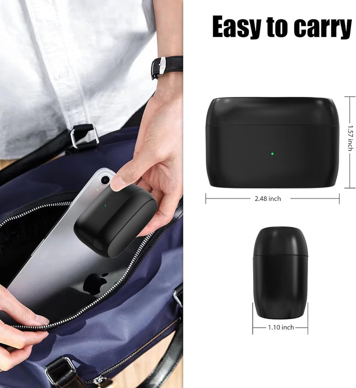 Kabellose Ladecase kompatibel mit Jabra Elite 85t, Ersatz Ladecase für Jabra 85t Wireless Charger Ca