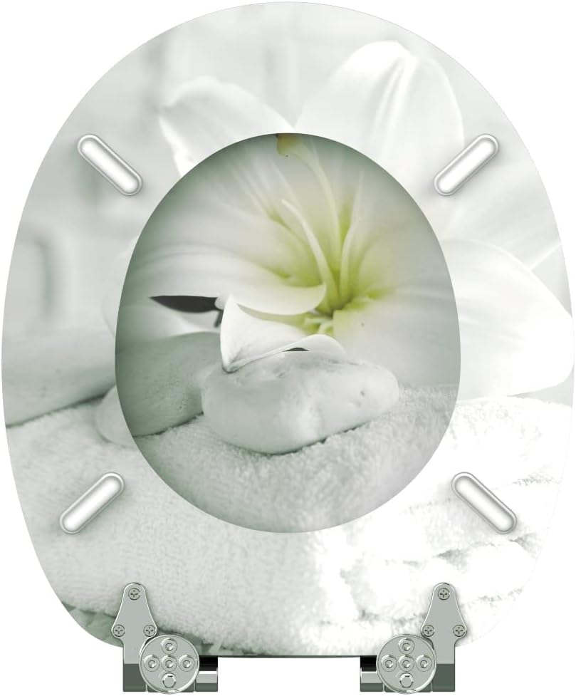 Sanilo WC Sitz, viele neue Toilettendeckel zur Auswahl, hochwertige Oberfläche, stabile Scharniere,