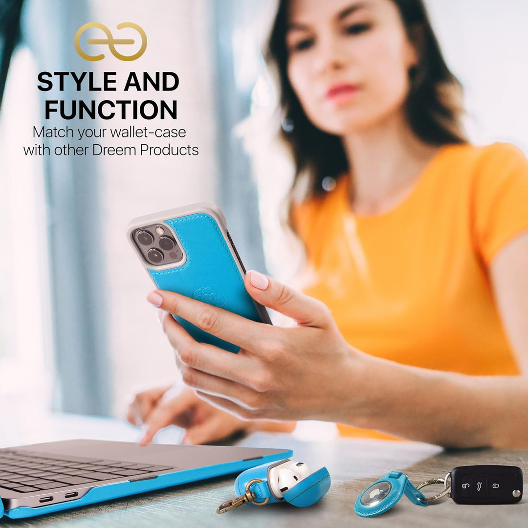 Dreem Fibonacci iPhone 13 Pro Max Brieftaschen-Etui / 2-in-1 stossfestes Etui und abnehmbares Folio