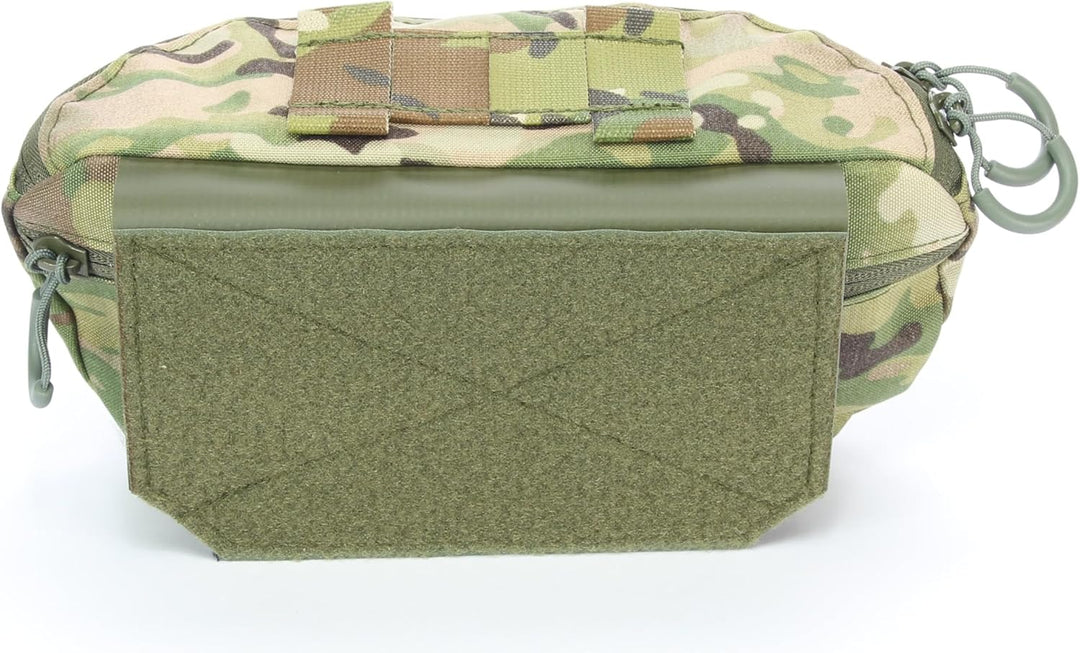 Zentauron Drop Down Pouch für Plattenträger Schutzwesten mit Fach für Weichballistik Zubehör Tasche
