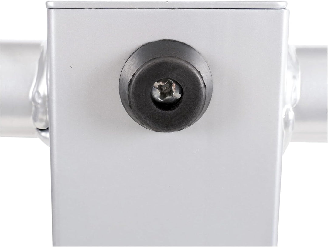 STIER Parkbügel, umlegbar, mit Zylinderschloss, 2 Schlüssel im Lieferumfang, stabiles, verzinktes St