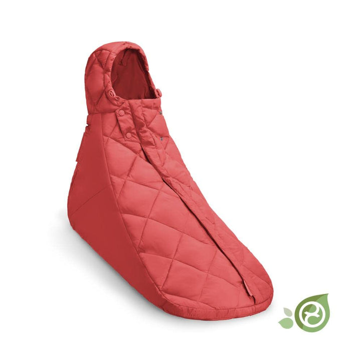 CYBEX Gold Fusssack Snøgga Mini 2, Für Babyschalen, Ab Geburt bis ca. 24 Monate, TOG 4, Hibiscus Red