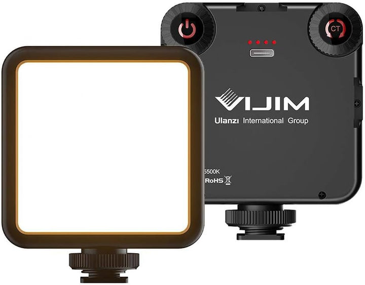 Ulanzi VIJIM VL81 Bi-Color Mini LED Lampe für Smartphone und Kamera mit einstellbare Farbtemperatur
