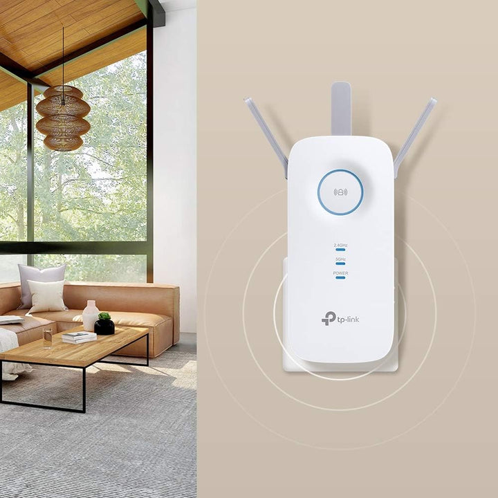 TP-Link RE550 WLAN Verstärker Repeater AC1900 & Archer T3U Plus AC1300 High Gain USB WLAN Stick Adap