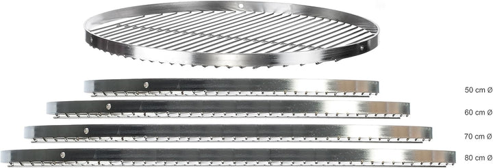 Brandsseller Edelstahl Grillrost Schwenkgrill geeignet - Rostfrei Edelstahl 18/0 Asi 430 Nickel frei