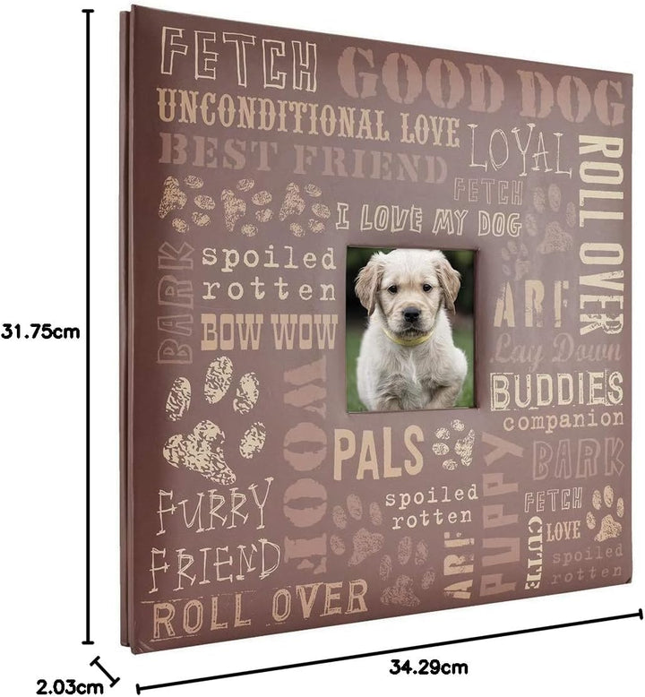 MCS Good Dog Expandable Zehn 30,5 x 30,5 cm Scrapbook-Seiten, farblos, Farblos