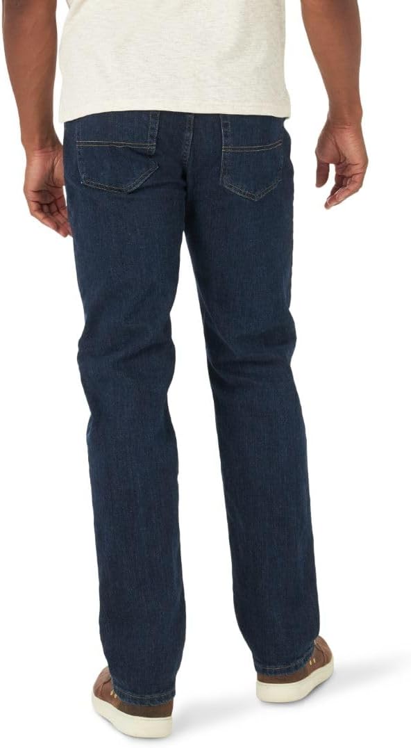 Wrangler Authentics Herren Big & Tall Classic Comfort-Waist Jeans 35W / 34L Dunkles Indigoblau, 35W