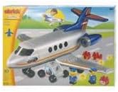 Ecoiffier 3155 - Grosses Personenflugzeug mit 2 Spielfiguren