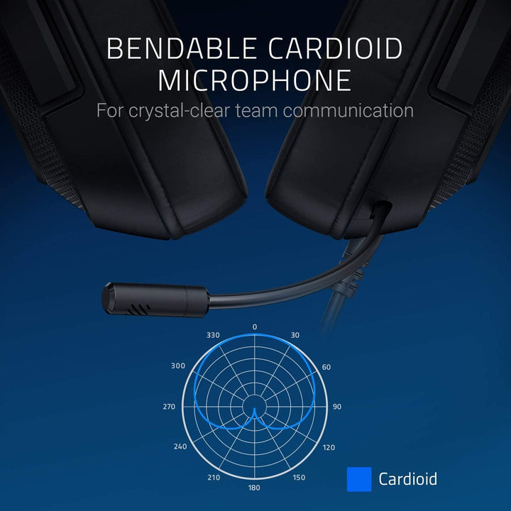 Razer Kraken X für Konsolen - Gaming Headset (Ultra leichte Gaming Headphones für PC, Mac, Xbox One,