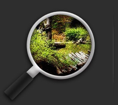 islandburner Bild Bilder auf Leinwand Brokenbridge Feng Shui Wald XXL Poster Leinwandbild Wandbild D