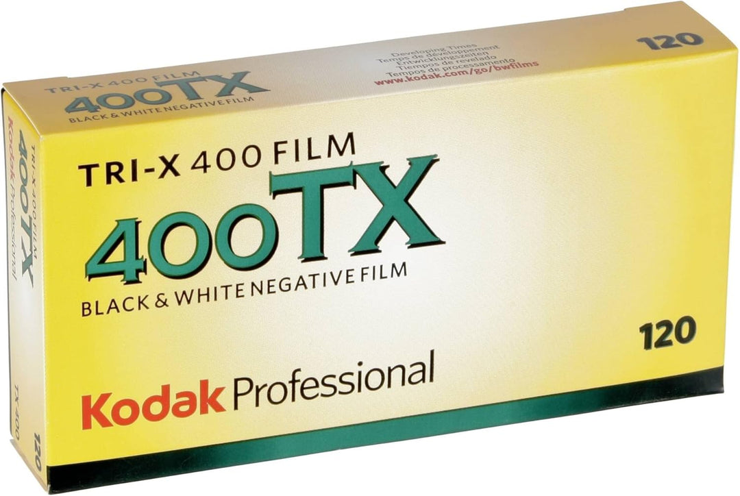 kodak 115 3659 Tri-X 400 Professional 120 Black and White Film 5 Rollen Propack 1-Pack, 1-Pack