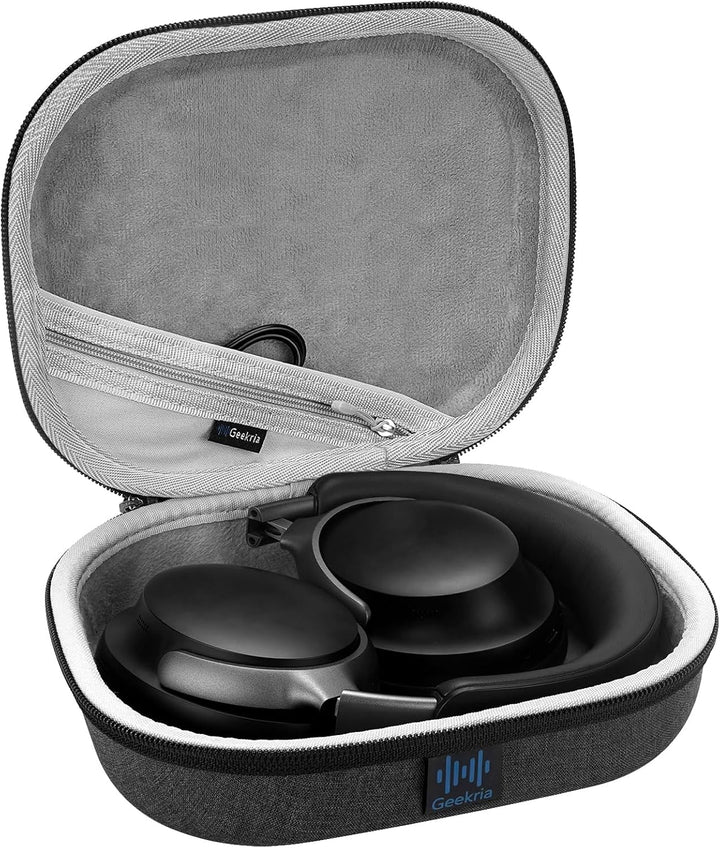 Geekria UltraShell Kopfhörer Tasche Kompatibel mit Bose QuietComfort 45 II, QC 35 II Gaming Headset,