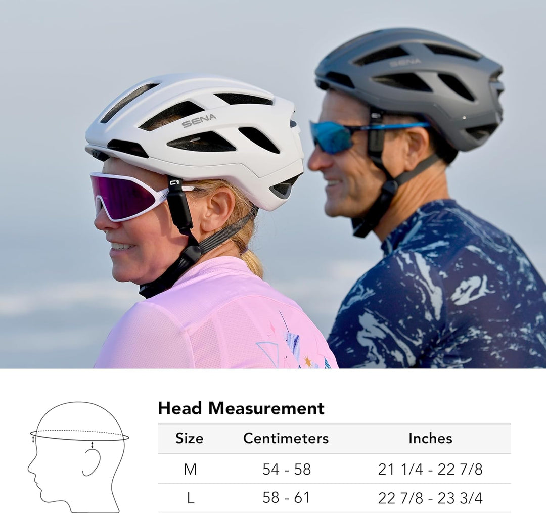 Sena C1 Smart Helm mit Bluetooth Gegensprechanlage und Smartphone-Konnektivität für Musik, GPS und T