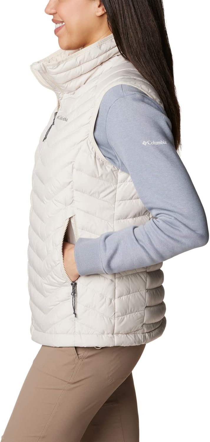 Columbia Damen Powder Lite Weste Damen Weste 32 Dark Stone, 32 Dark Stone