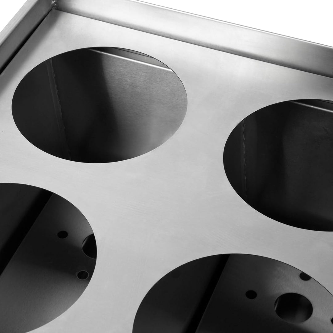 VERTES Gastro Nudelkocher Pastakocher Teigwarenkocher aus Edelstahl, Elektrisch, 2x 1700 Watt, 2 sep