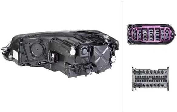 HELLA 1LX 013 924-321 LED-Hauptscheinwerfer - rechts - für u.a. VW Golf VII (5G1, Bq1, Be1, Be2), re