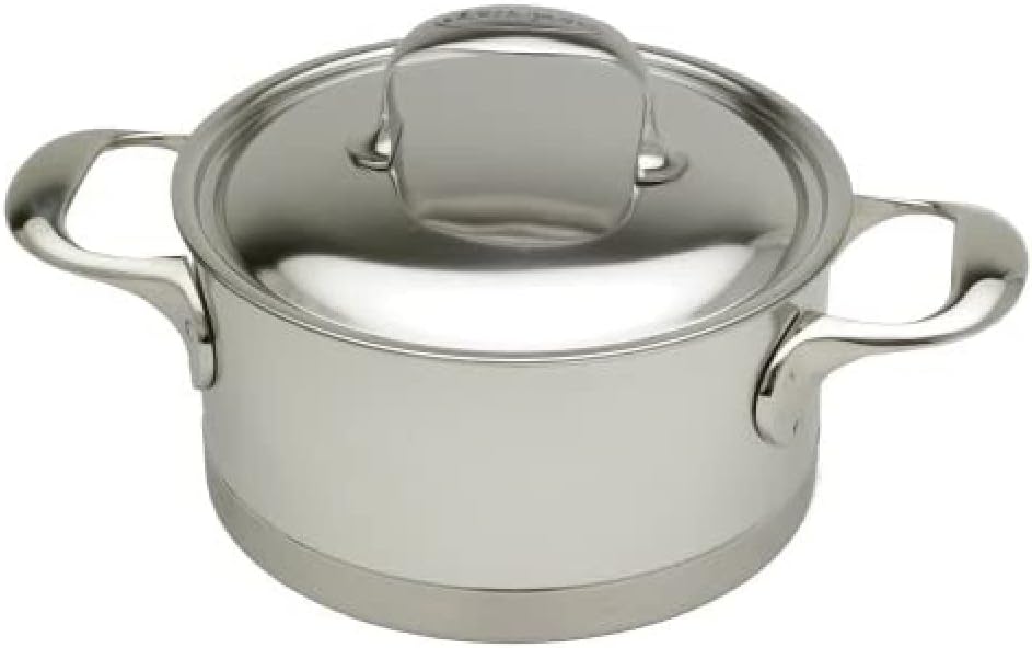 demeyere Atlantis Kochtopf mit Deckel 18 cm Durchm, 1,5 Liter V, 9cm h.