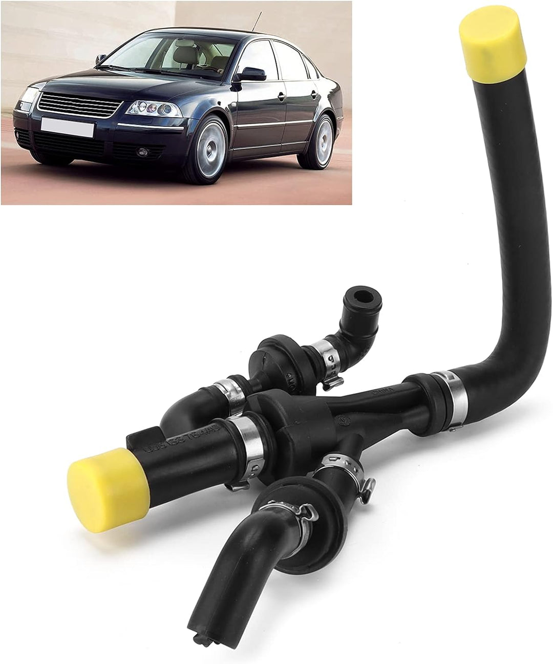 Rückschlagventil-Entlüftungsschlauch-Baugruppe,Vakuum 058133753B Ersatz für A4/S4 1.8T 1999-2008