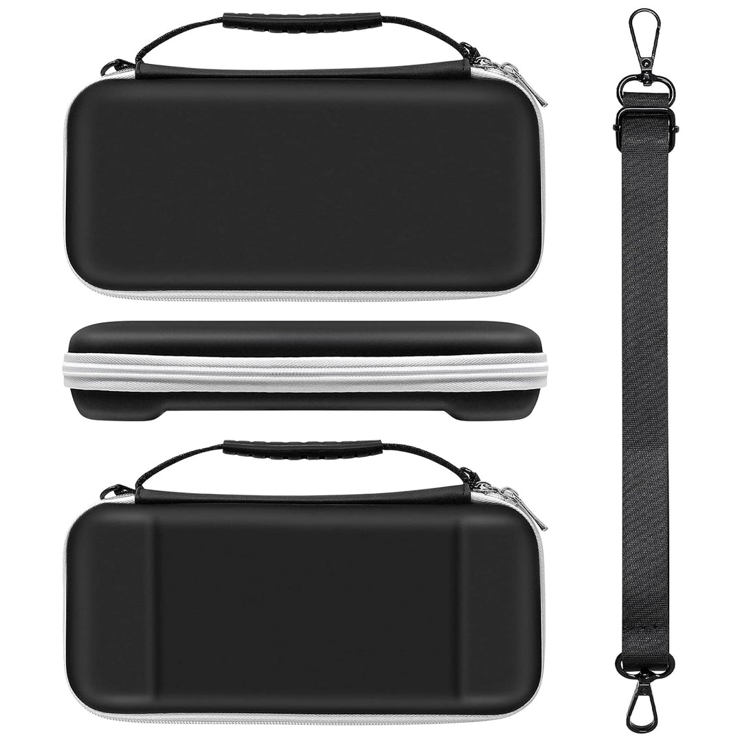 FYOUNG Zubehör Bundle Kompatibel mit Nintendo Switch OLED-Modell mit Tragetasche und Schutzhülle Tra