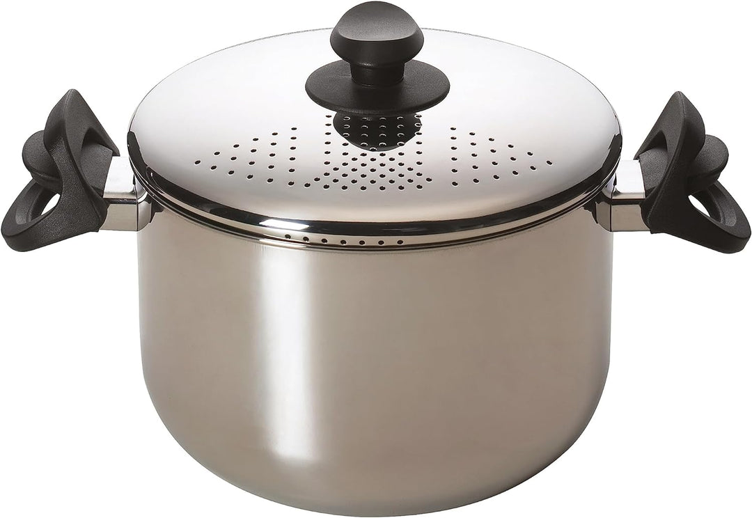 Excelsa Brunch Time Nudeltopf 6 Lt silberfarben