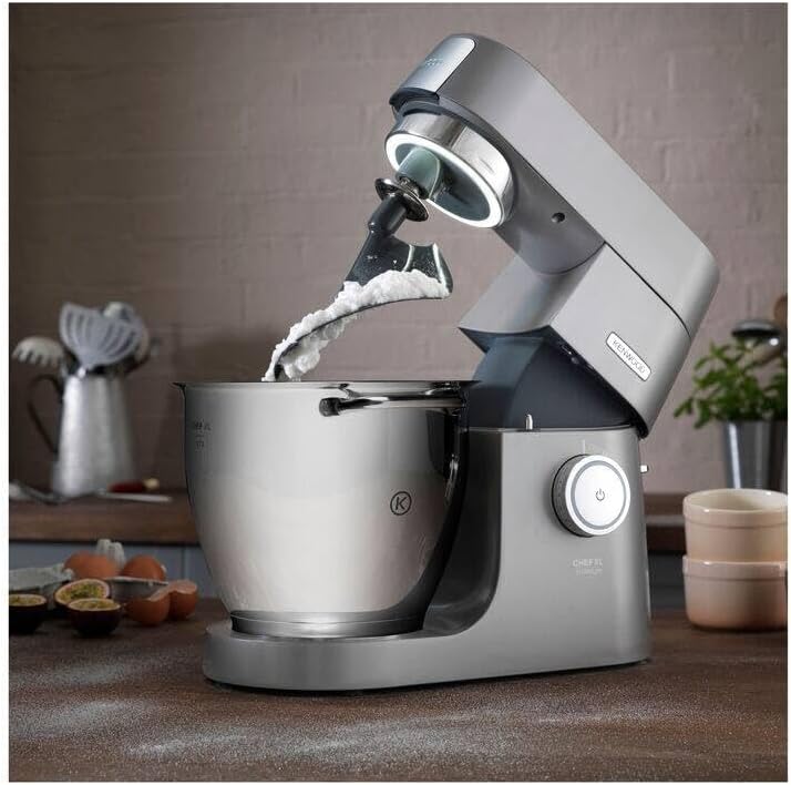 Kenwood Pfannenwender-Aufsatz für Planetenmischer für Gebäck AT511, Schwarz für alle Chef Modelle, f