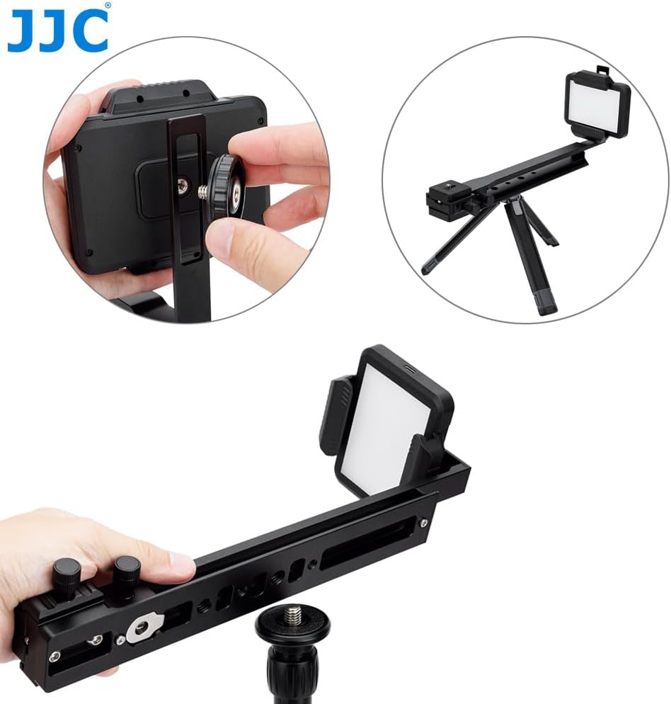 JJC 35 mm und 120 Film-Digitizer-Adapter, Film-Negativ-Scanner mit LED-Hintergrundbeleuchtung, 135 (