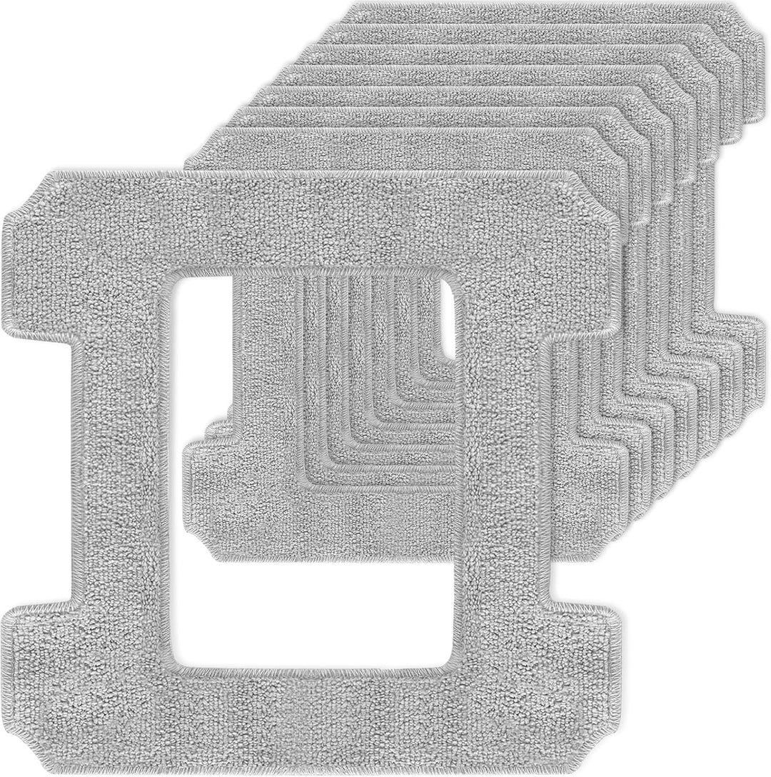 NIXOOT 8 Stück Reinigungspad Ersatzteile für ECOVACS WINBOT W2 Omni / W2 / W1 Pro / W1 Fensterputzro