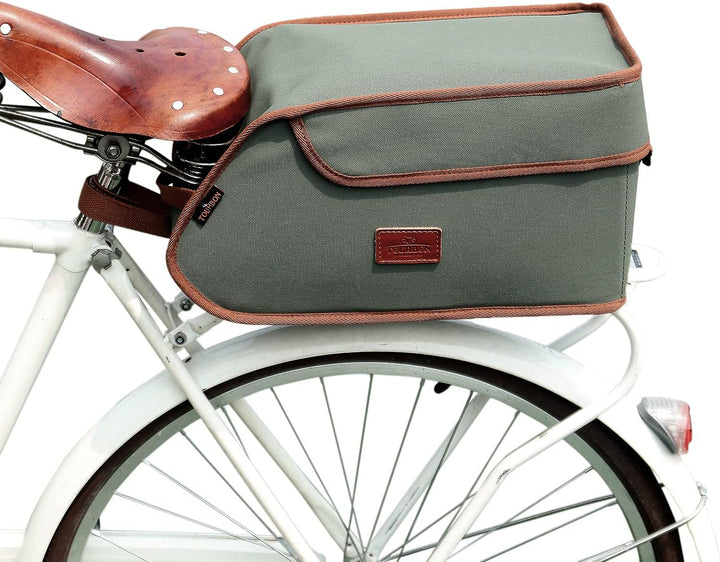 Tourbn wasserdichte Fahrradtasche aus Segeltuch, isoliert, Kühltasche, zum Mitnehmen, Lebensmittelli