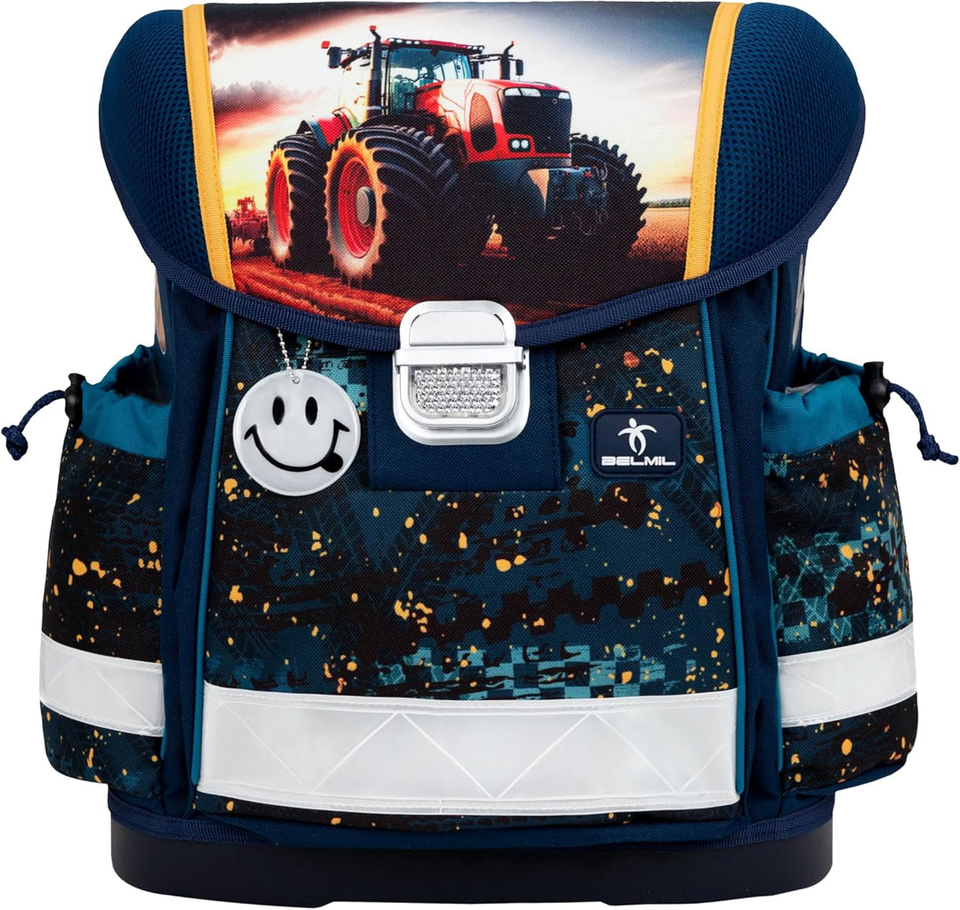 Belmil Classy Schulranzen Set 4 - teilig (403-13/AG/S) Tractron, Tractron