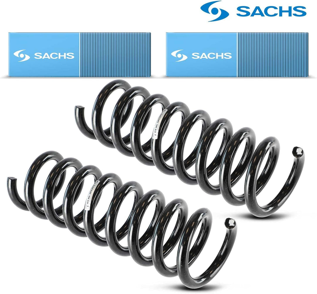 2x Original Sachs 996537 Fahrwerksfeder Hinterachse Kompatibel mit C-Klasse W203 S202 S203 1.8L-5.4L