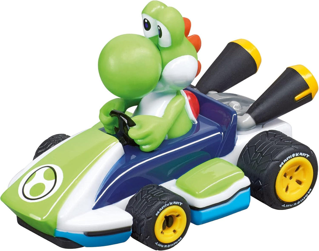 Carrera FIRST Mario Kart™ - Royal Raceway Autorennbahn für Kinder ab 3 Jahren | 2,4m Rennstrecke mit