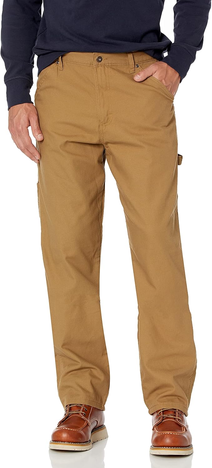 Wrangler Authentics Herren Zimmermannshose Futter ال الر اللر الو schreinerhose Mit Fleece Gefüttert