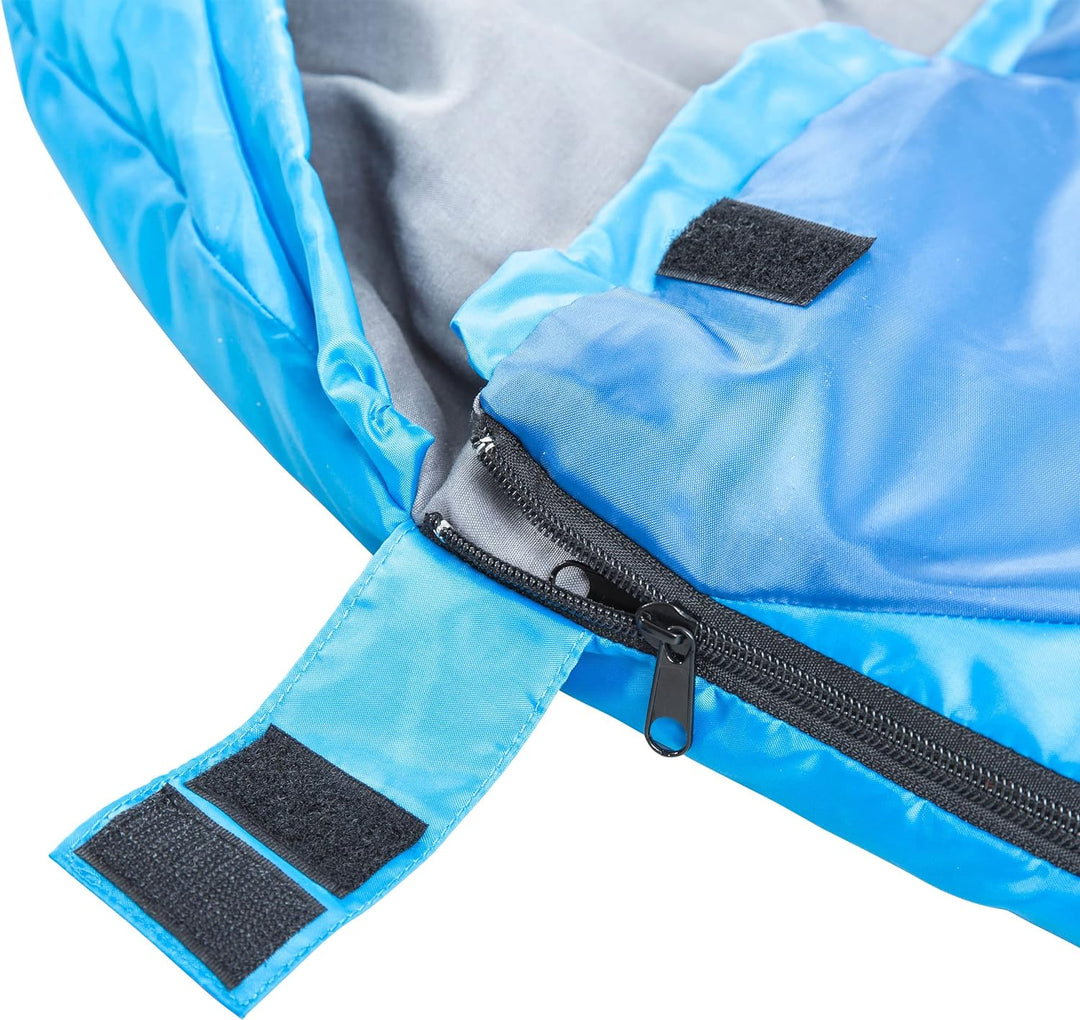 Trespass Snooze Schlafsack für 2 Jahreszeiten, Camping, Festival Weiss Einheitsgrösse, Weiss Einheit