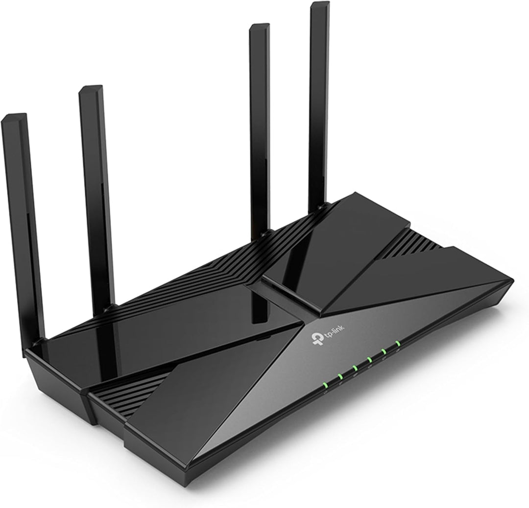 TP-Link Archer AX23 AX1800 Dual-Band Wi-Fi 6 Router (1201 Mbit/s 5 GHz, 574 Mbit/s 2,4 GHz, 4 × Giga