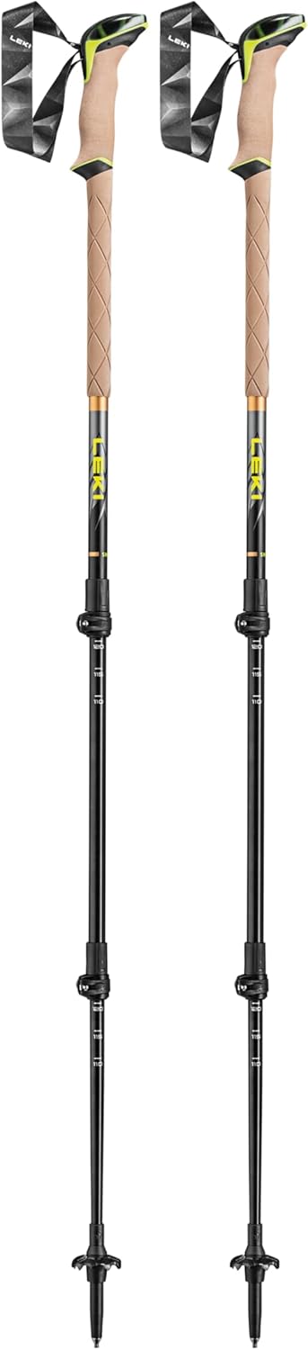 LEKI Sherpa Stöcke dark anthracite-copper-neon (70) 110 - 145, dark anthracite-copper-neon (70) 110