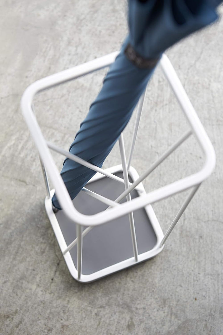 Umbrella Stand 9 Square - white Weiss, Weiss