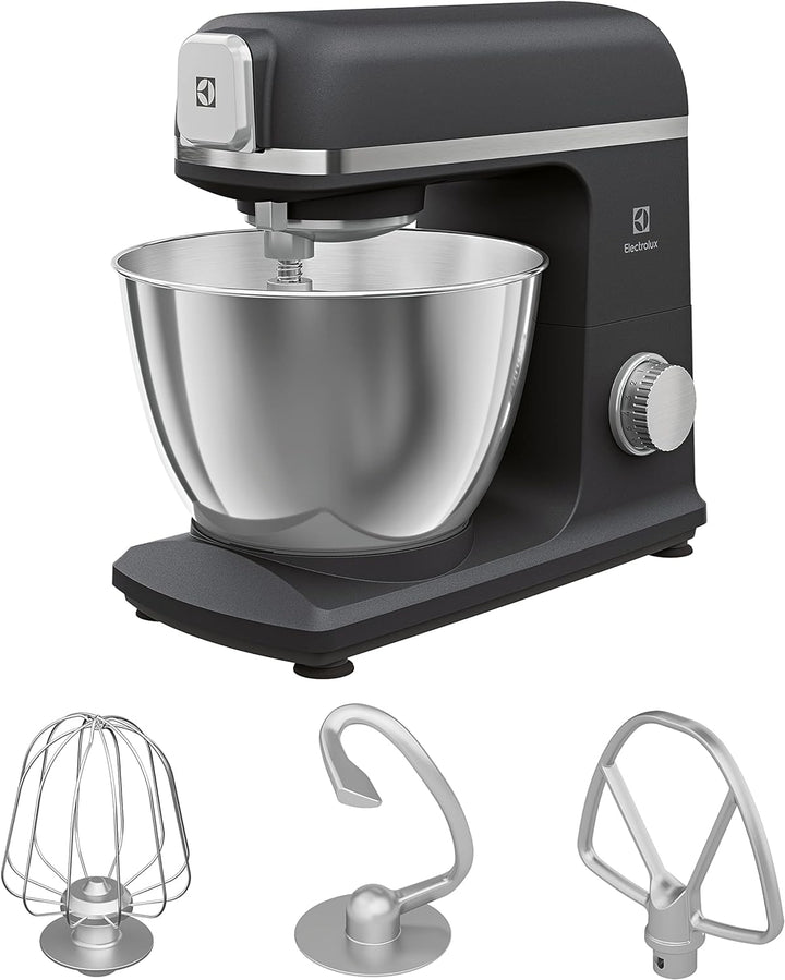 Electrolux E5KM1-4BPT Knetmaschine Create 5 aus Aluminium-Druckguss, 1200 W, 6 Einstellungen, 330 x