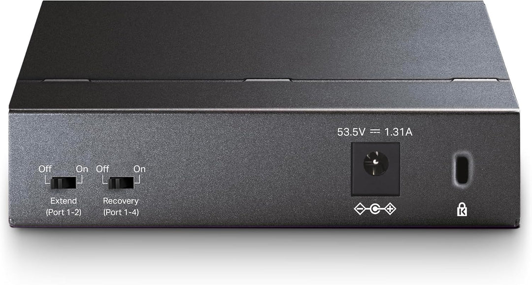 TP-Link TL-SG1005P PoE Switch 5-Port Gigabit Lan Switch mit 4 PoE+ Ports (65 Watt, IEEE-802.3af/at P